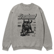 Breakout Cat Sweatshirt | Yūjin Japanese Anime Streetwear Clothing