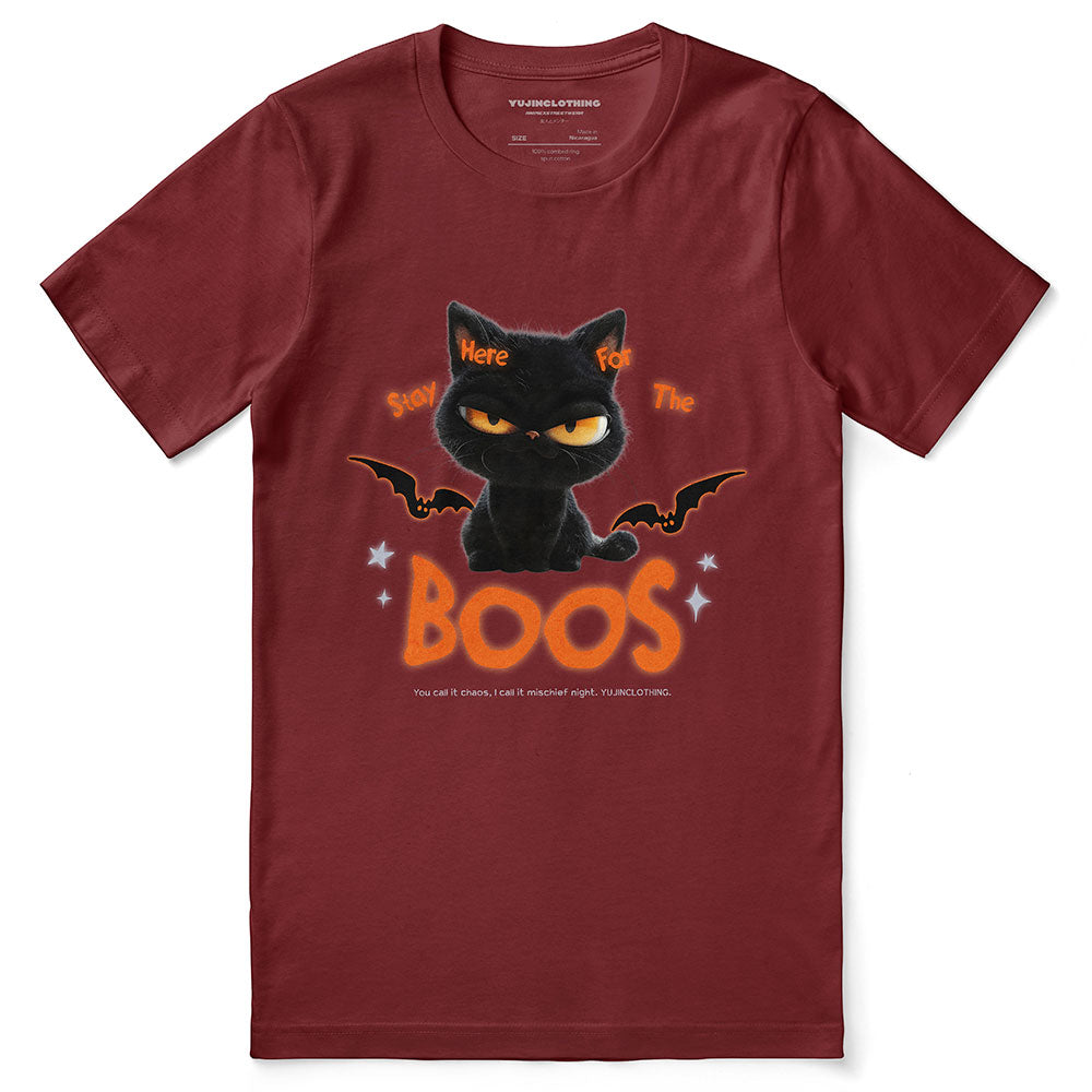 Here For The Boos T-Shirt | Yūjin Japanese Anime Streetwear Clothing