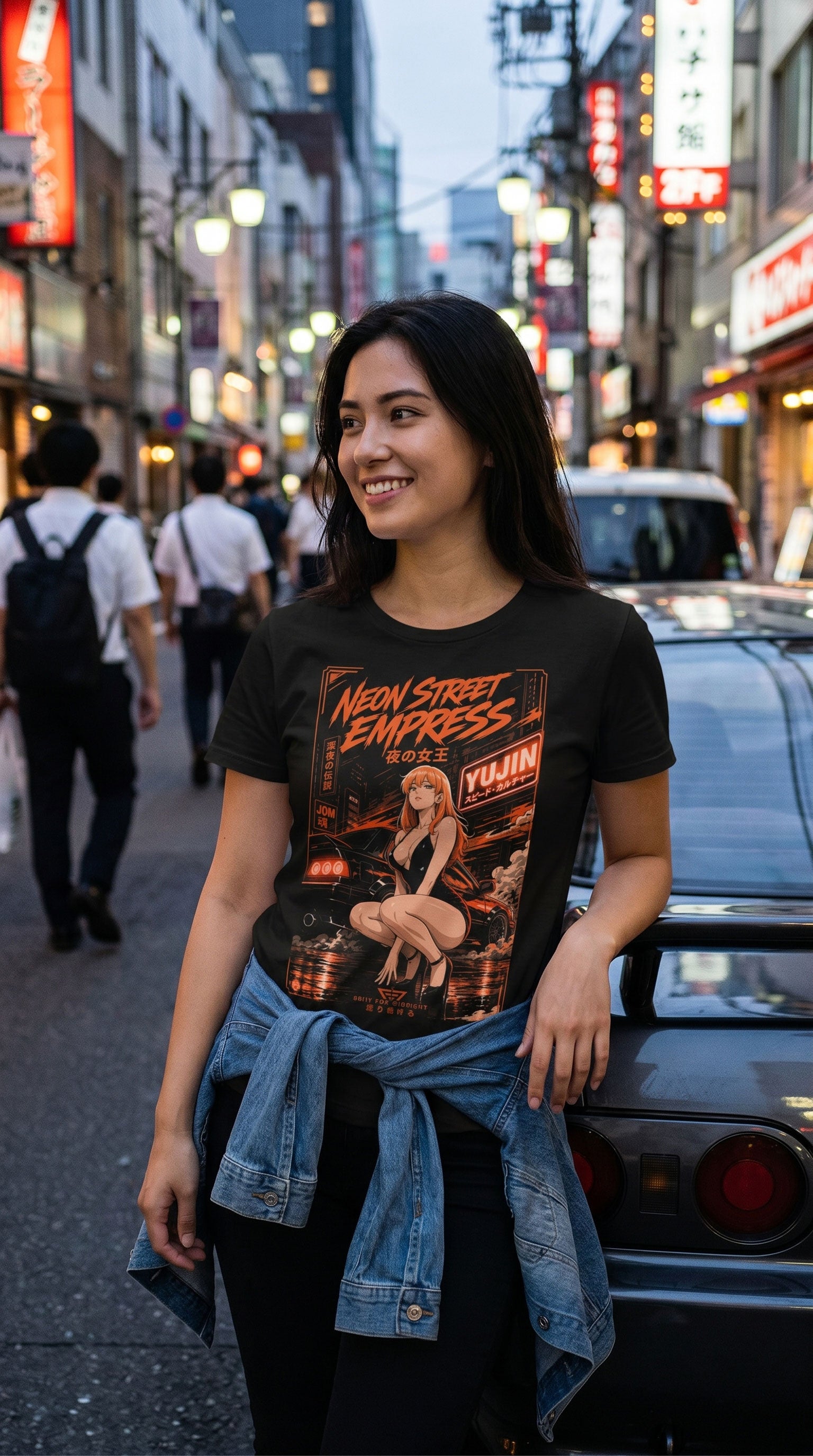 Neon Street Empress Car T-Shirt