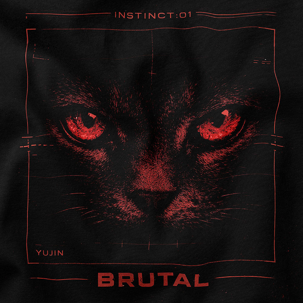Brutal Instinct Cat T-Shirt