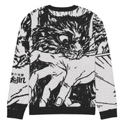 Sudden Attack Knitted Sweatshirt | Yūjin Japanese Anime Streetwear Clothing