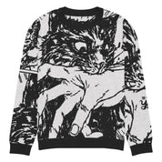 Sudden Attack Knitted Sweatshirt | Yūjin Japanese Anime Streetwear Clothing