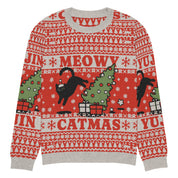 Meowy Catmas Cat Christmas Ugly Sweatshirt | Yūjin Japanese Anime Streetwear Clothing