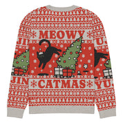 Meowy Catmas Cat Christmas Ugly Sweatshirt | Yūjin Japanese Anime Streetwear Clothing