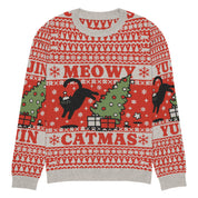 Meowy Catmas Cat Christmas Ugly Sweatshirt | Yūjin Japanese Anime Streetwear Clothing