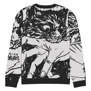 Sudden Attack Knitted Sweatshirt | Yūjin Japanese Anime Streetwear Clothing