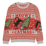 Meowy Catmas Cat Christmas Ugly Sweatshirt | Yūjin Japanese Anime Streetwear Clothing