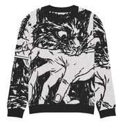 Sudden Attack Knitted Sweatshirt | Yūjin Japanese Anime Streetwear Clothing