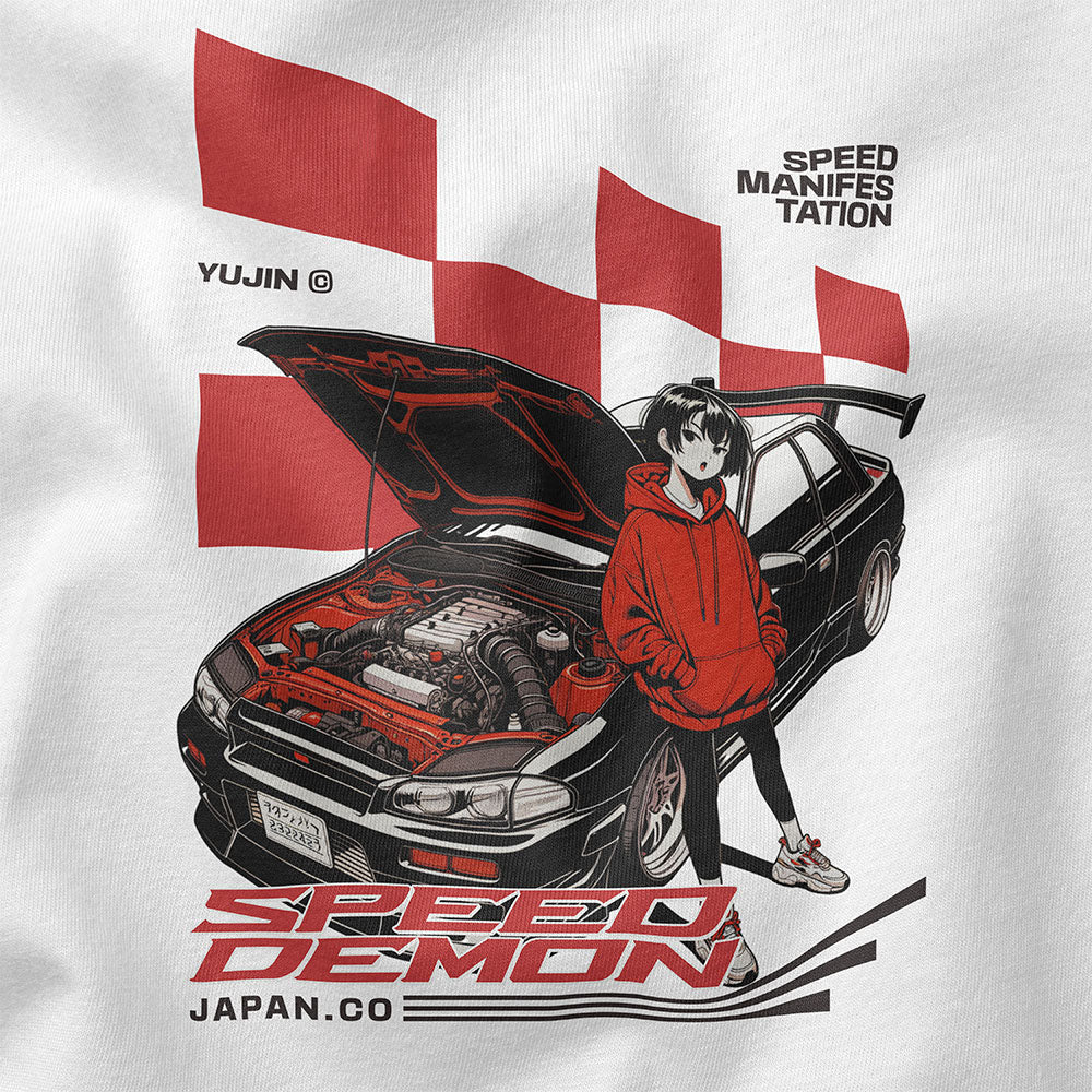 Speed Manifestation T-Shirt | Yūjin Japanese Anime Streetwear Clothing