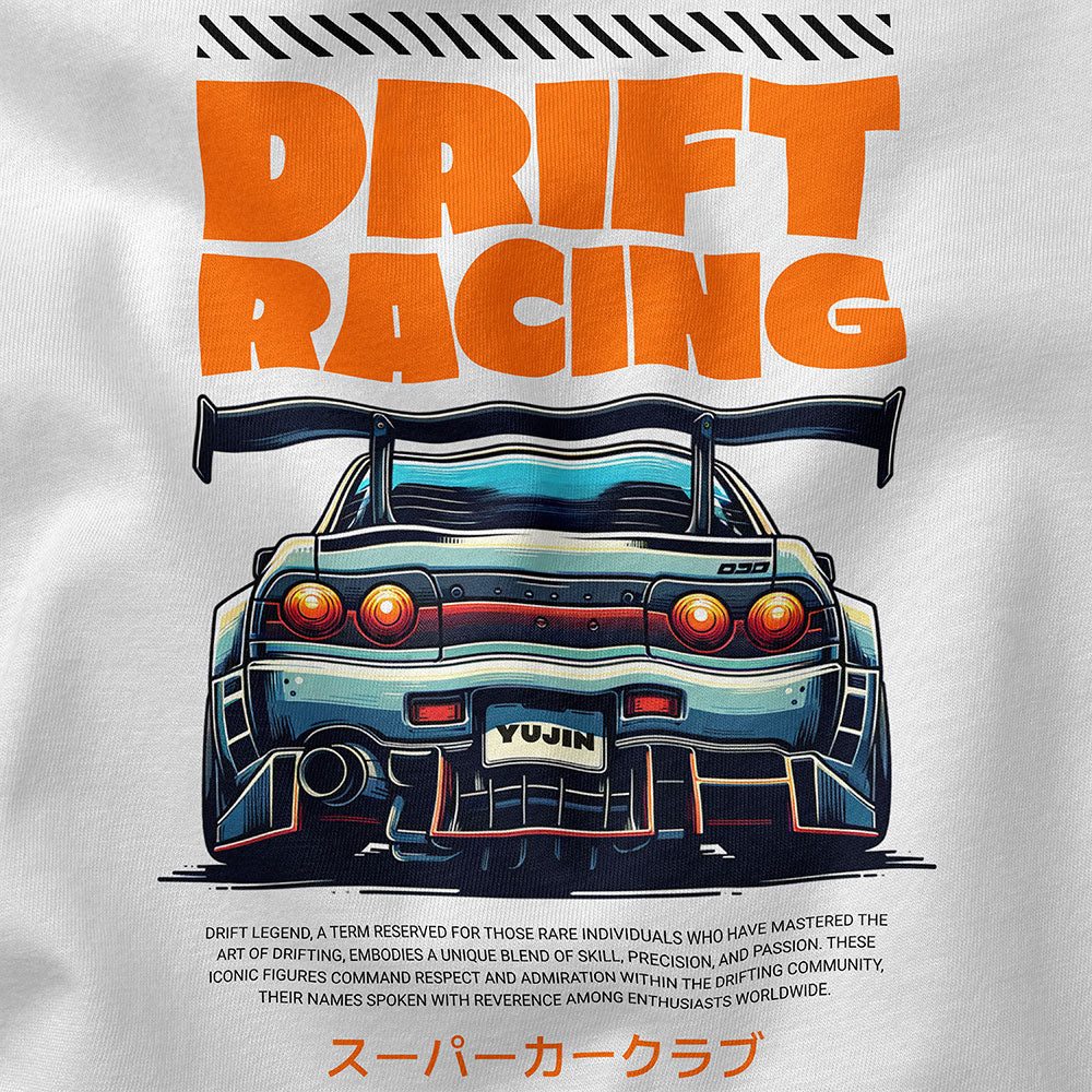 Drift Racing Car T-Shirt | Yūjin Japanese Anime Streetwear Clothing