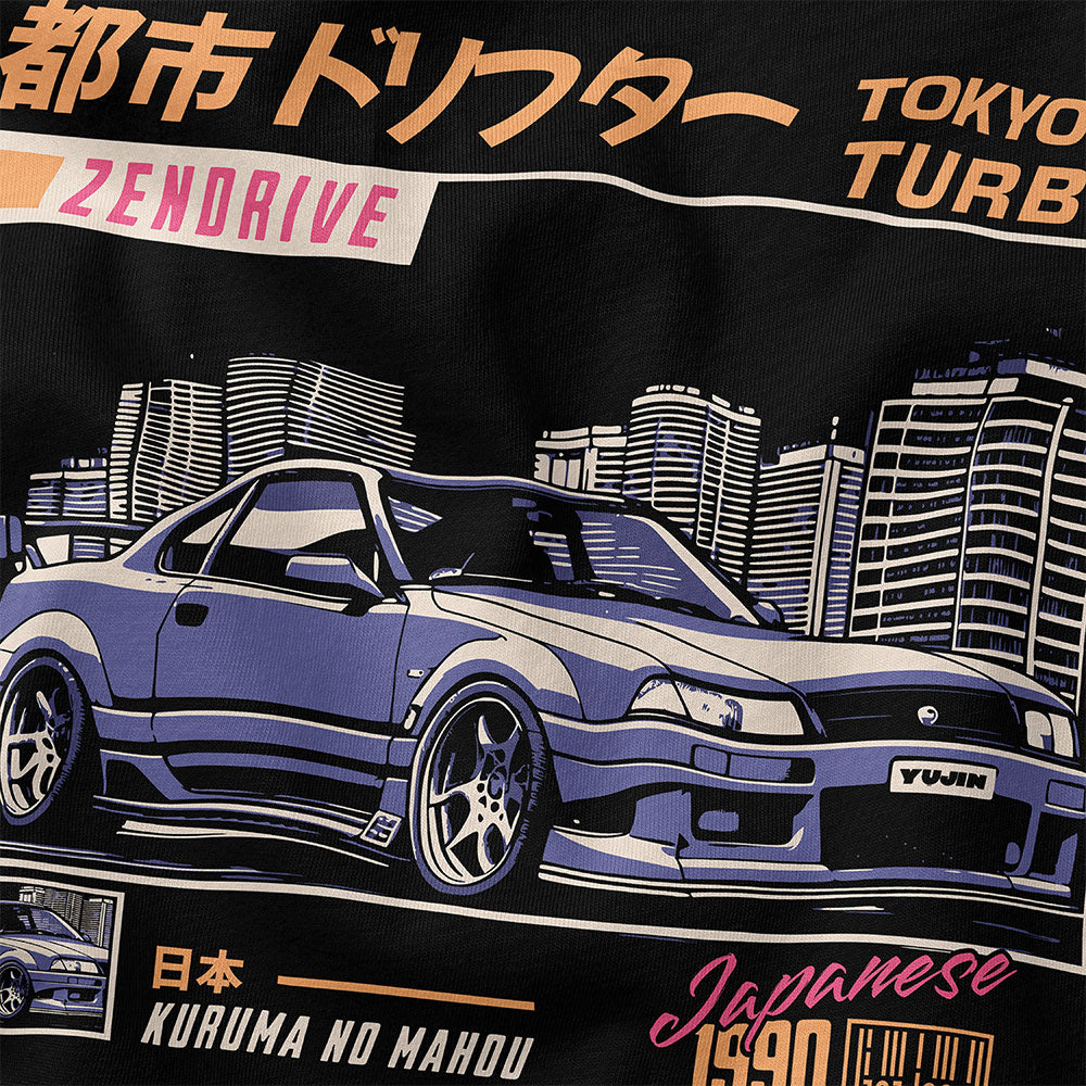 Tokyo Turbo Car T-Shirt | Yūjin Japanese Anime Streetwear Clothing