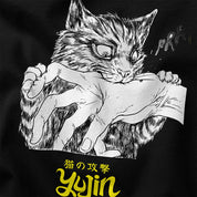 Bite Attack Cat T-Shirt | Yūjin Japanese Anime Streetwear Clothing