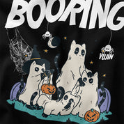 Booring Halloween Cat T-Shirt | Yūjin Japanese Anime Streetwear Clothing