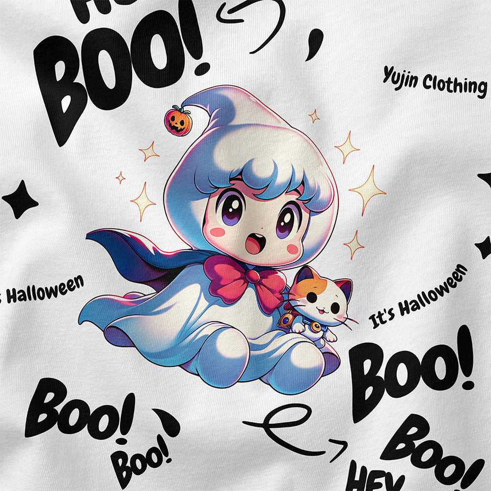 Cute Ghost T-Shirt | Yūjin Japanese Anime Streetwear Clothing