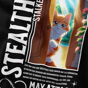 Stealthy Cat T-Shirt | Yūjin Japanese Anime Streetwear Clothing