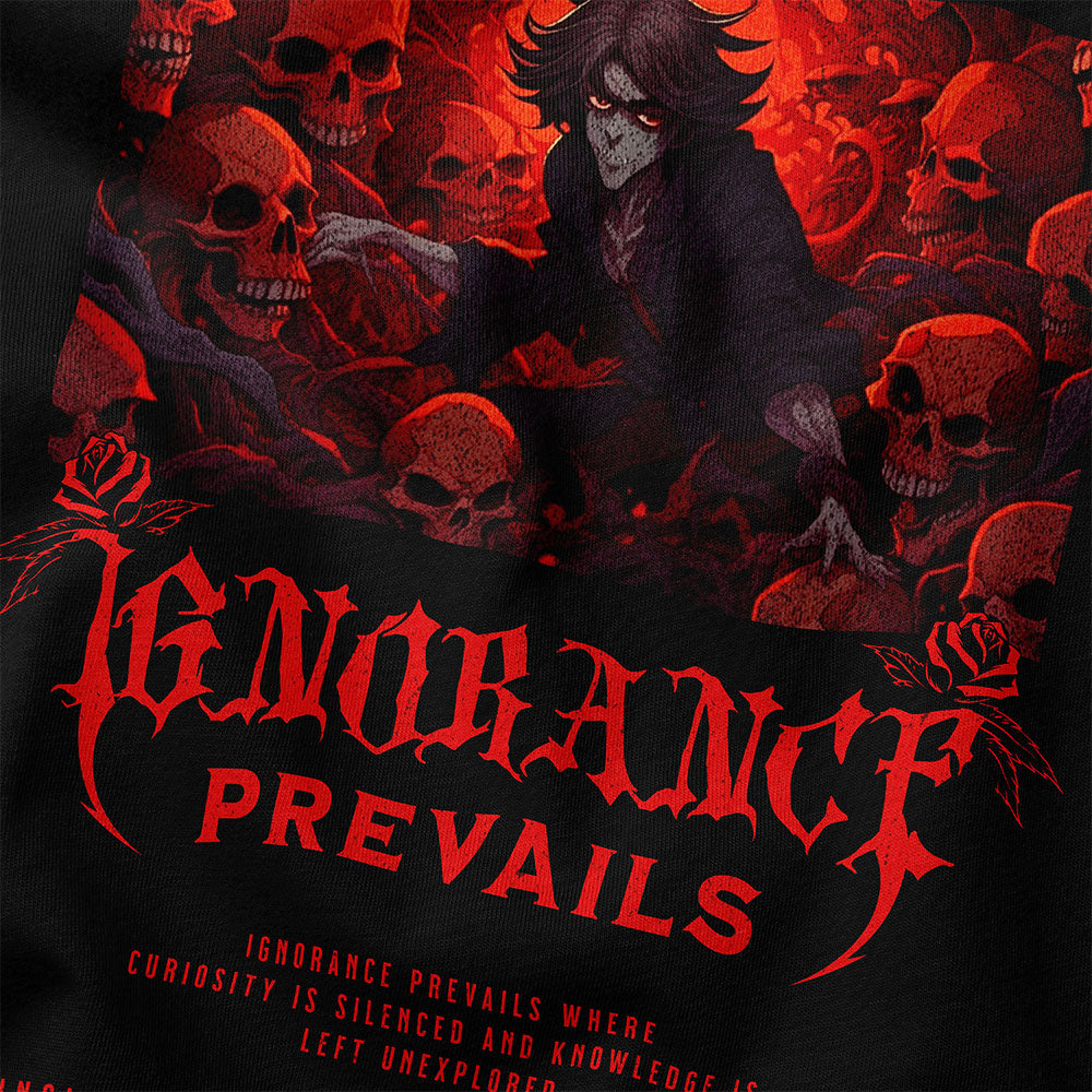 Ignorance T-Shirt | Yūjin Japanese Anime Streetwear Clothing