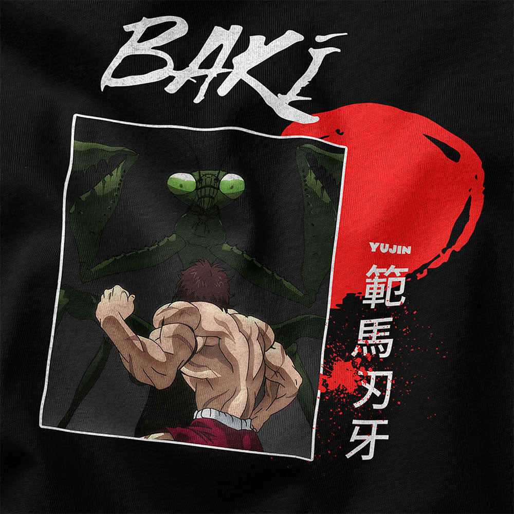 Baki Hanma Fight Stance T-Shirt | Yūjin Japanese Anime Streetwear Clothing