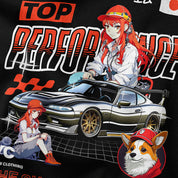 Shadow Chaser Car T-Shirt | Yūjin Japanese Anime Streetwear Clothing