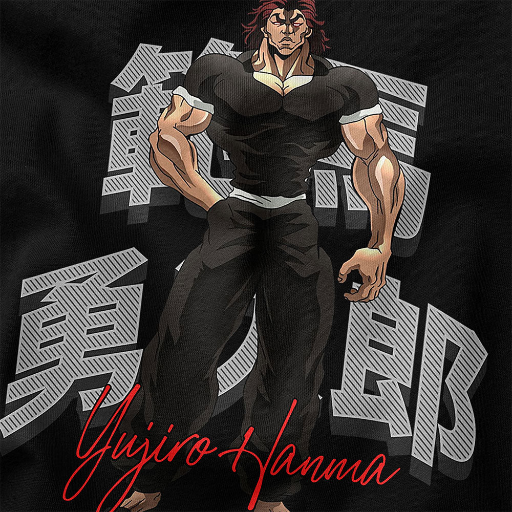 Yujiro Hanma Control Your Power T-Shirt | Yūjin Japanese Anime Streetwear Clothing