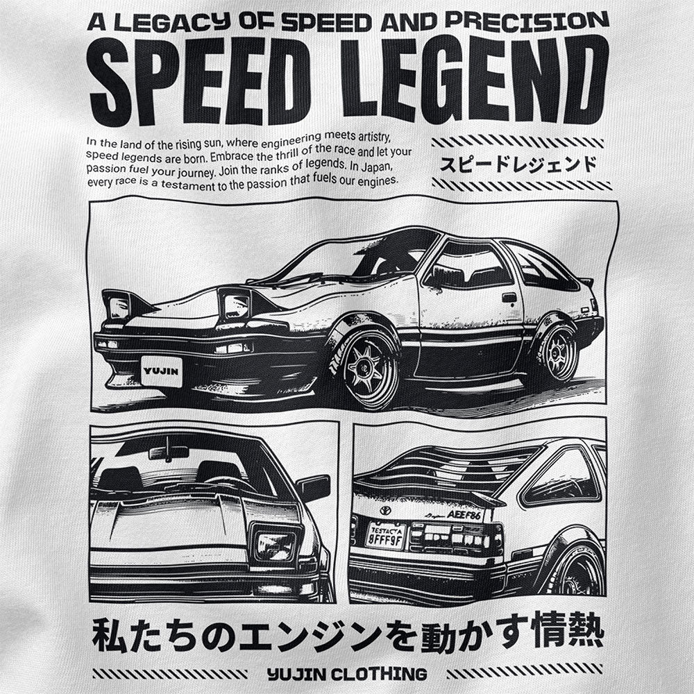 Speed Legend T-Shirt | Yūjin Japanese Anime Streetwear Clothing