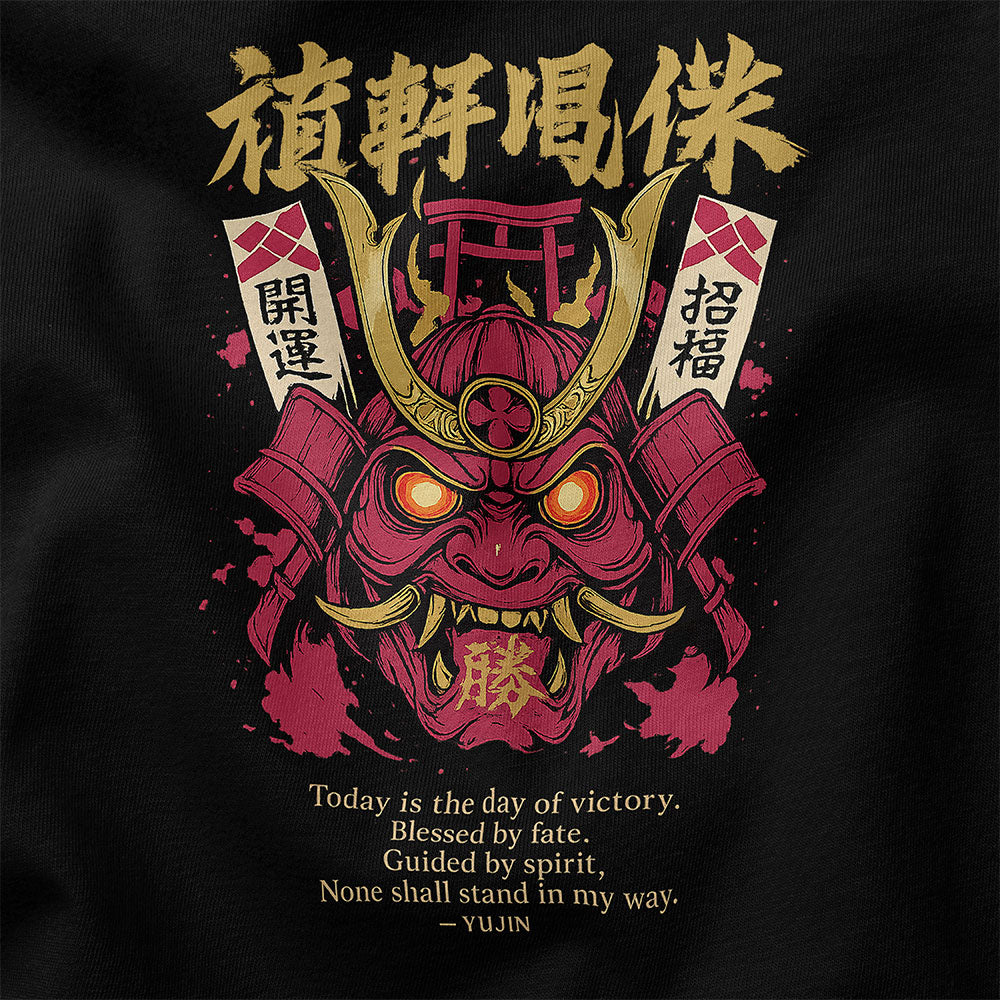 Victory Mask Streetwear T-Shirt | Yūjin Japanese Anime Streetwear Clothing