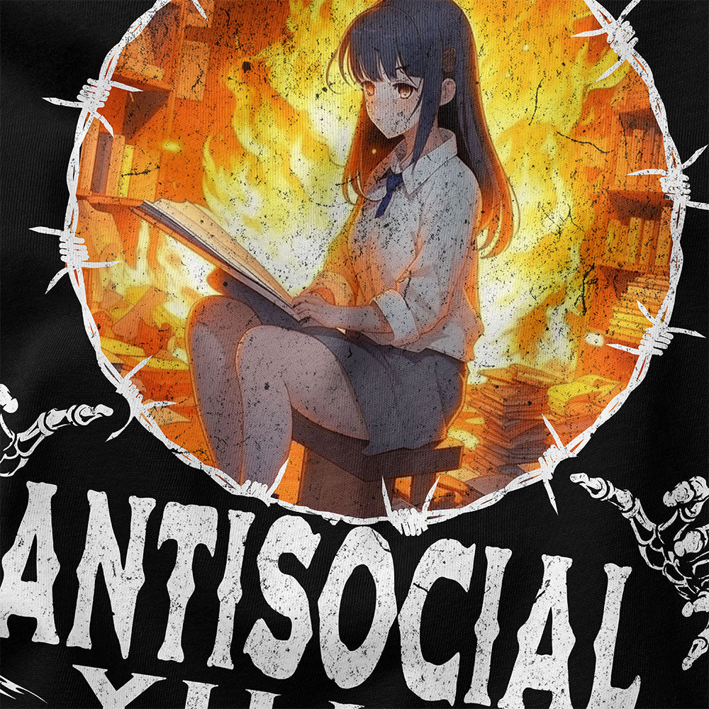 Antisocial T-Shirt | Yūjin Japanese Anime Streetwear Clothing