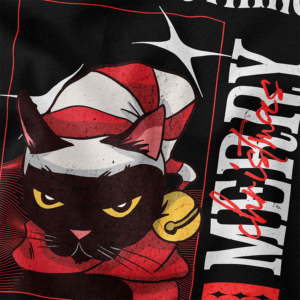 Overwhelming Cat T-Shirt | Yūjin Japanese Anime Streetwear Clothing