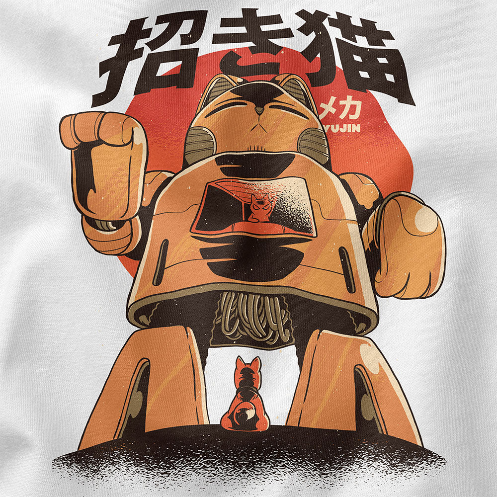 Mecha Cat T-Shirt  | Yūjin Japanese Anime Streetwear Clothing