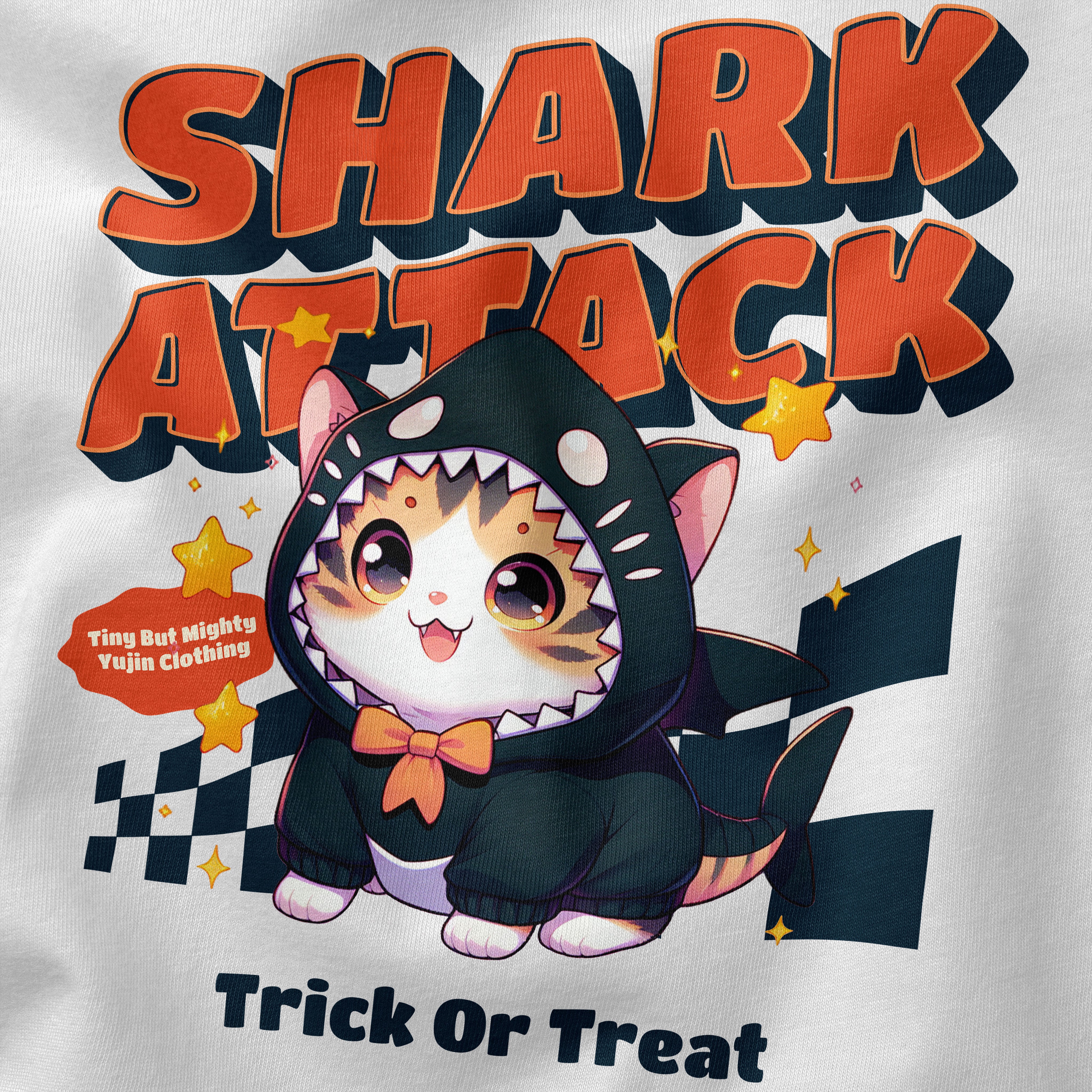 Shark Attack T-Shirt | Yūjin Japanese Anime Streetwear Clothing