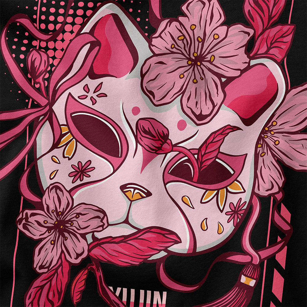 Sakura Cat T-Shirt | Yūjin Japanese Anime Streetwear Clothing