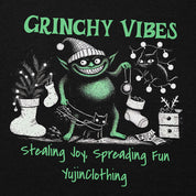 Grinchy Vibes Christmas Hoodie | Yūjin Japanese Anime Streetwear Clothing