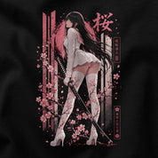 Night Sakura Ronin T-Shirt
