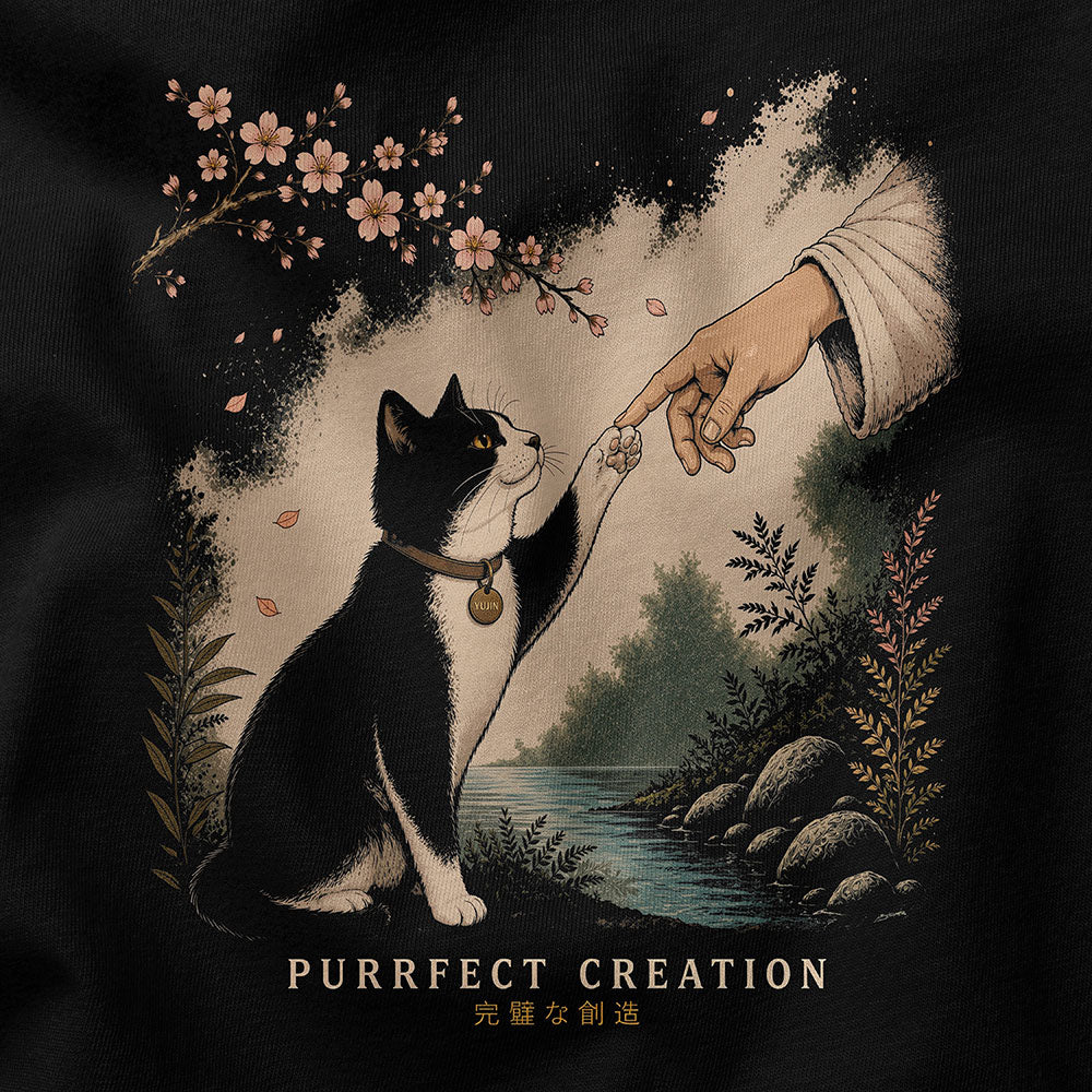 Purrfect Creation Cat T-Shirt