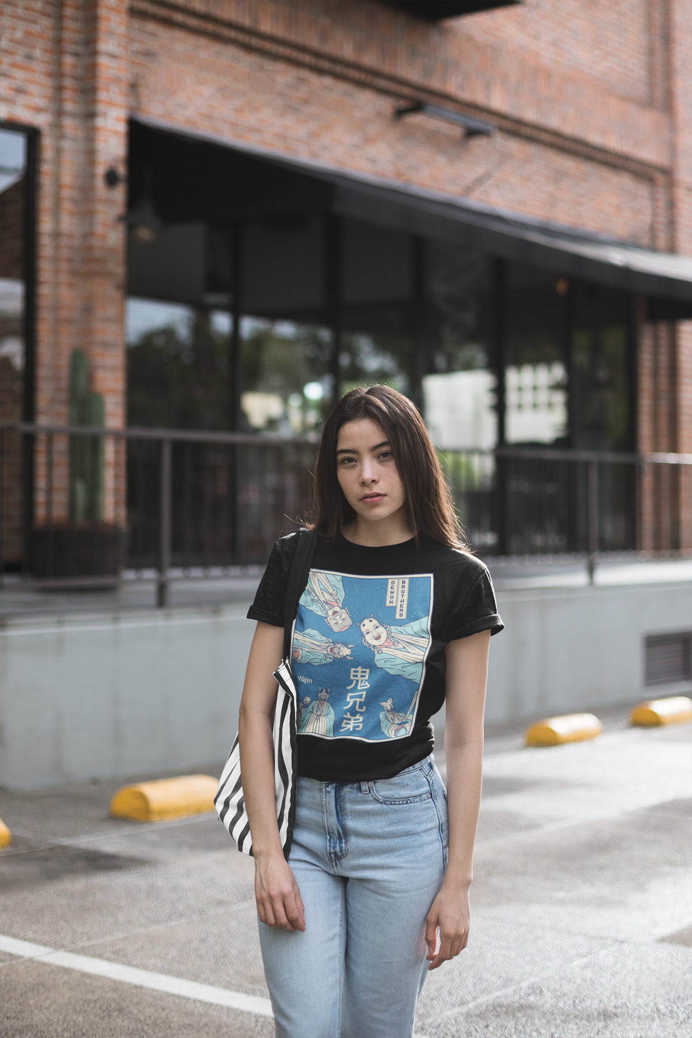 Demon Brothers T-Shirt | Yūjin Japanese Anime Streetwear Clothing
