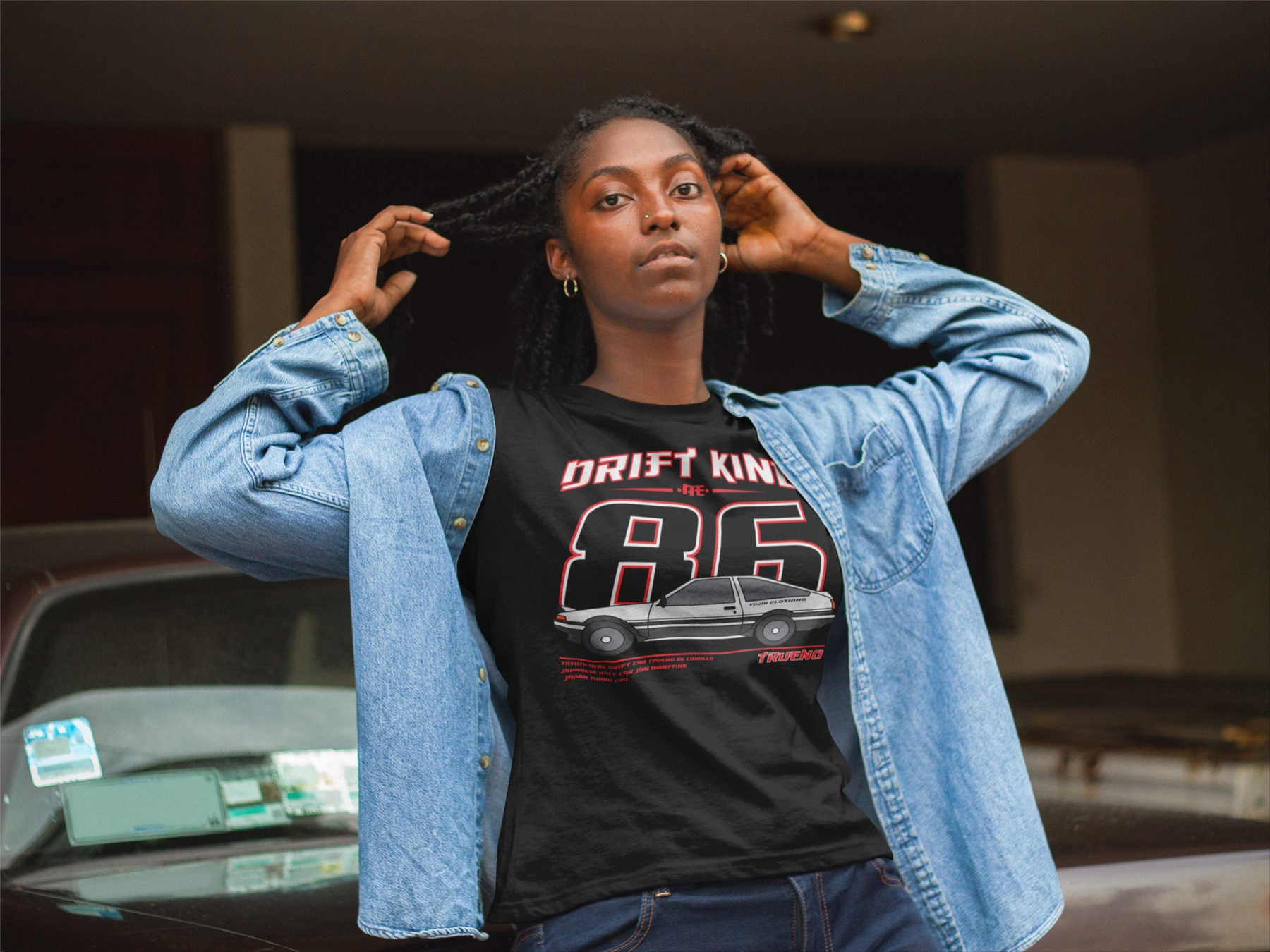 Drift King T-Shirt | Yūjin Japanese Anime Streetwear Clothing
