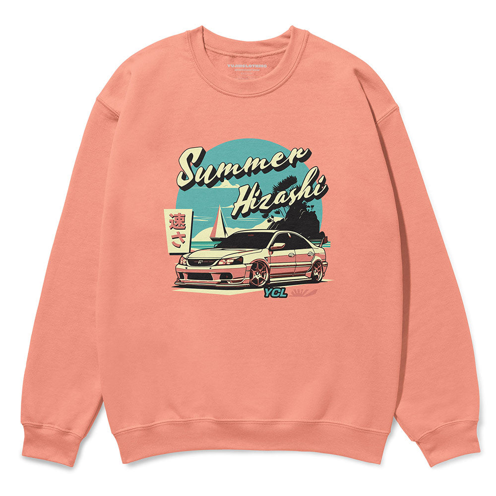 Summer Hizashi Car Sweatshirt | Yūjin Japanese Anime Streetwear Clothing