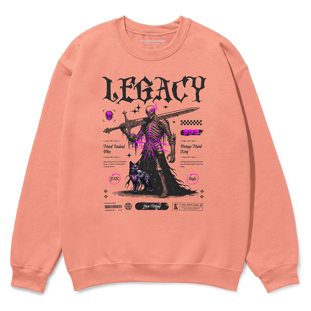 Metal Legacy Sweatshirt | Yūjin Japanese Anime Streetwear Clothing