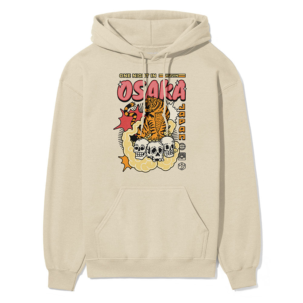 One Night Osaka Hoodie | Yūjin Japanese Anime Streetwear Clothing