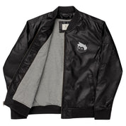 Gimbo Leather Bomber Jacket | Yūjin Japanese Anime Streetwear Clothing