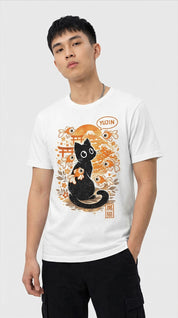 Silent Guardian Cat T-Shirt
