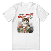 Meow Christmas T-Shirt | Yūjin Japanese Anime Streetwear Clothing