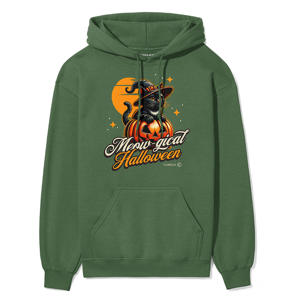 Meowgical Halloween Hoodie | Yūjin Japanese Anime Streetwear Clothing