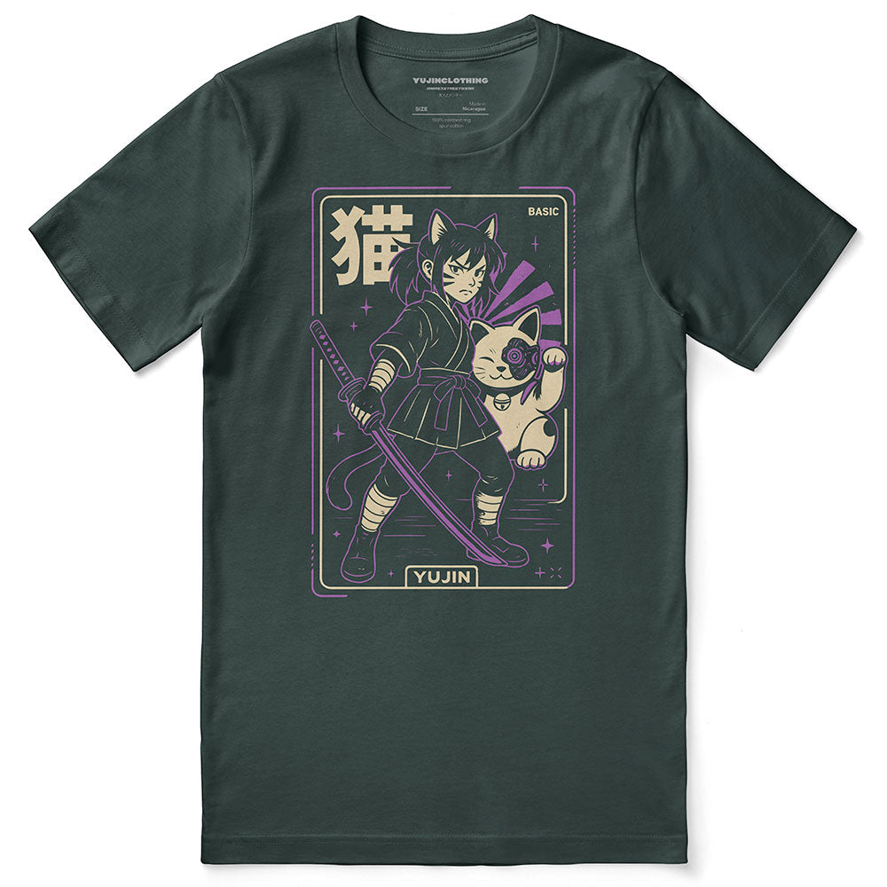 Lucky Strike Cyberpunk T-Shirt | Yūjin Japanese Anime Streetwear Clothing