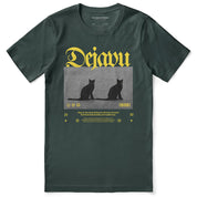 Dejavu Cat T-Shirt | Yūjin Japanese Anime Streetwear Clothing