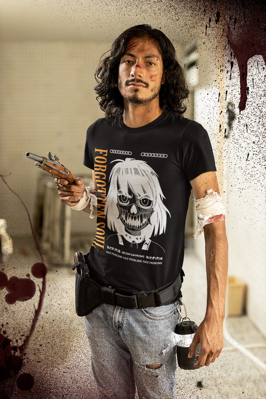 Forgotten Soul T-Shirt | Yūjin Japanese Anime Streetwear Clothing