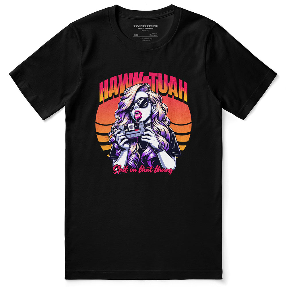 Hawk Tuah 2 Meme T-Shirt | Yūjin Japanese Anime Streetwear Clothing