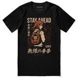 Stay Ahead Cat T-Shirt