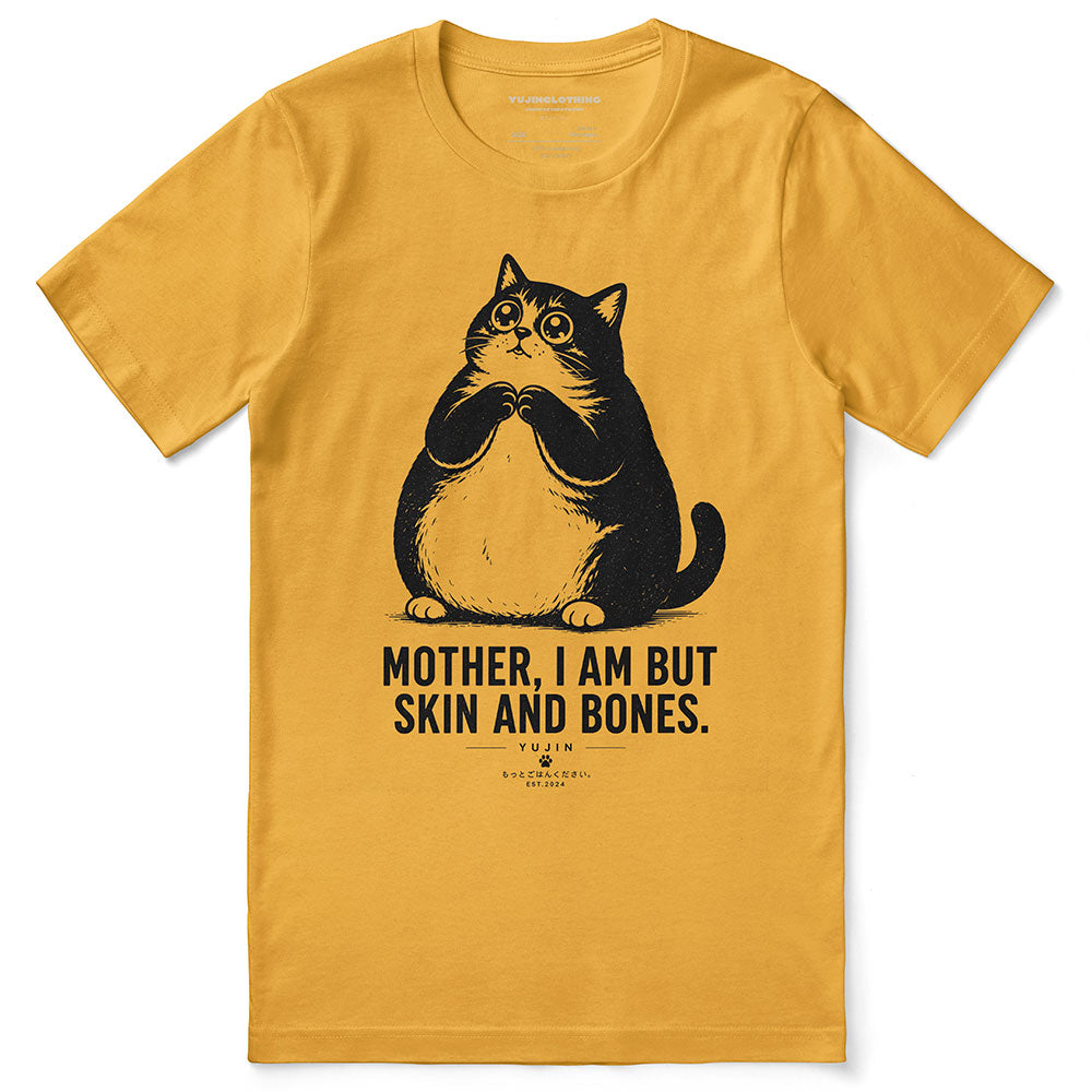 Skin and Bones Cat T-Shirt