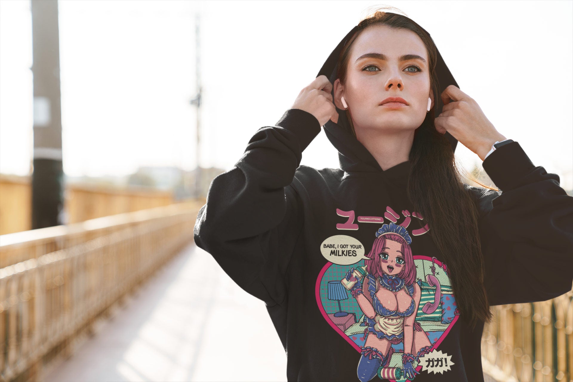 Got Your Milkies Hoodie | Yūjin Japanese Anime Streetwear Clothing
