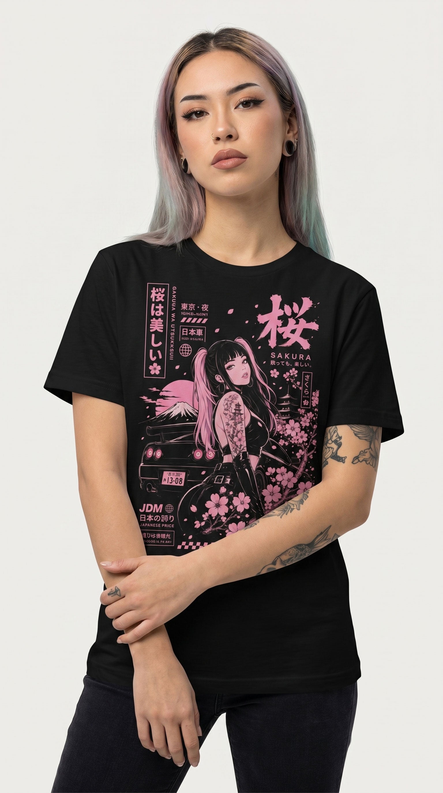 Sakura Drift Car T-Shirt